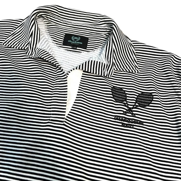 Ellandemm Sport Club Striped Amour Cotton Pullover XL/XXL - Picture 2 of 8